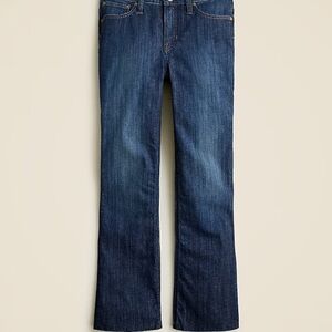 J CREW 9” Demi boot crop Jeans in Dark Worn Wash - Size 31